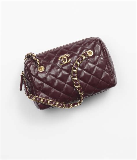 chanel a29792 mini bowling handbag|Small bowling bag, Shiny lambskin & gold.